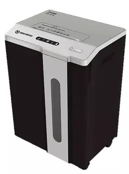 Шредер New United ET-6HS+, секретность 6/P-7, фрагменты - 1 мм x 2 мм, объем 40 л, кол-во листов до 5 шт., белый (ET-6HS+)