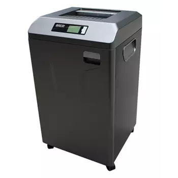 Шредер Office Kit S1150 (3,9x30), секретность 3/P-4, 600 см/мин., перекрестный - 3.9 мм x 3 см, объем 115 л, кол-во листов до 35 шт., черный (OK3930S1150)