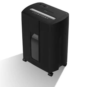 Шредер Office Kit S170-3.9x38, секретность P-4, фрагменты - 3.9ммx3.8см, 22л, 16 листов, скрепки, скобы, карты, CD (OK3938S170)