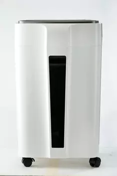 Шредер Office Kit S240 1.9x10, секретность P-5, фрагменты - 1.9 мм x 1 см, объем 40 л, кол-во листов до 15 шт., скрепки, скобы, карты, CD (OK1910S240)