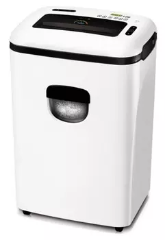 Шредер Office Kit S250, секретность 3/P-4 - 4 мм x 3.5 см, объем 38 л, скобы, карты, CD (OK0440S250)