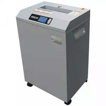 Шредер Office Kit S850 3.9, секретность 2/P-2, фрагменты - 3.9 мм, объем 85 л, кол-во листов до 38 шт., скрепки, скобы, карты, CD, серый (OK39S850)