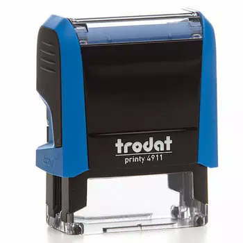 Штамп самонаборный Trodat P4 4911/DB (4911/DB PRINTY TYPO 4.0)