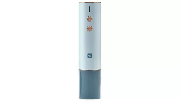 Штопор электрический HuoHou Electric Wine Opener M, 500mAh, microUSB, голубой (HU0122)