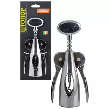 Штопор механический Mallony Moderno, серебристый (984041)