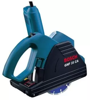 Штроборез BOSCH GNF 35 CA, 1400Вт, количество рабочих дисков: 2, диска: 150мм, 9300 об/мин, подключение пылесоса, плавный пуск, кейс (0601621708)