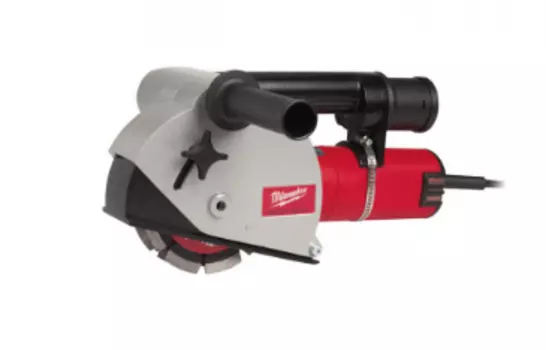 Штроборез Milwaukee WCE 30, 1500Вт, дисков: 2, диска: 125мм, 9500 об/мин, глубина до 30мм, ширина до 26мм, подключение пылесоса, плавный пуск, кейс (4933383855)