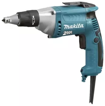 Шуруповерт Makita FS2300, сетевой, 570Вт, 25 Н·м, 2500 об/мин, 1.6кг