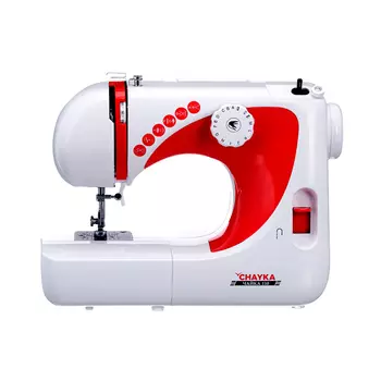 Швейная машина CHAYKA 110, белый/малиновый (1329711)