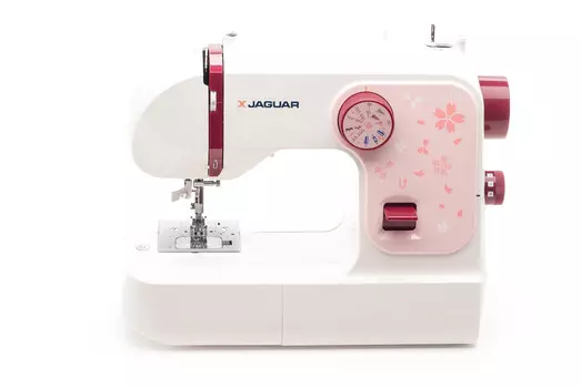 Швейная машина Jaguar 137, белый/розовый (137)