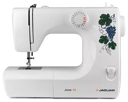 Швейная машина Jaguar June12, белый/рисунок (JUNE12)