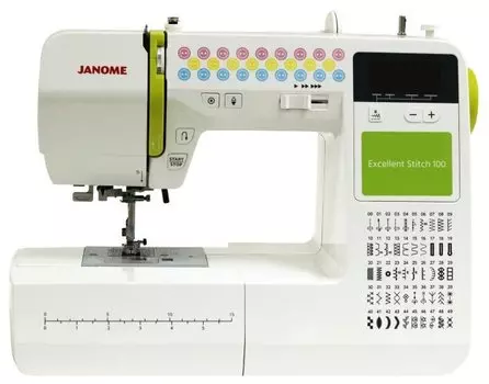Швейная машина Janome EXCELLENT STITCH 100, белый (EXCELLENT STITCH 100)