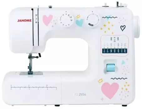 Швейная машина Janome JQ 2515S, белый (JQ 2515S)