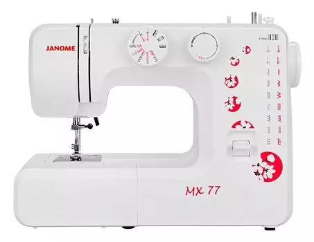 Швейная машина Janome MX 77, белый/рисунок (MX 77)