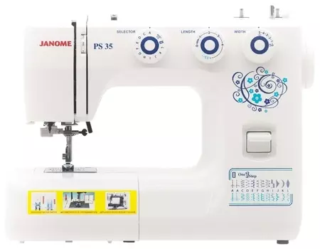 Швейная машина Janome PS-35, белый (PS-35)