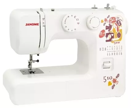 Швейная машина Janome Sew dream 510, белый (510)