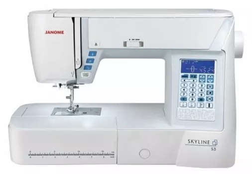 Швейная машина Janome Skyline S3, белый (SKYLINE S3)