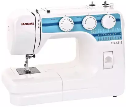 Швейная машина Janome TC 1218, белый