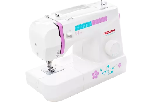 Швейная машина NECCHI 5423А , белый/фиолетовый