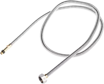 Сильфонная подводка для смесителя Зубр ЭКСПЕРТ 1/2" x M10, гайка-штуцер, 120 см, 1шт. (51013-120)