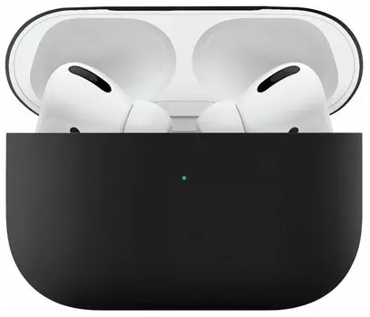 Силиконовый чехол Red Line, ультратонкий для Apple AirPods Pro, черный