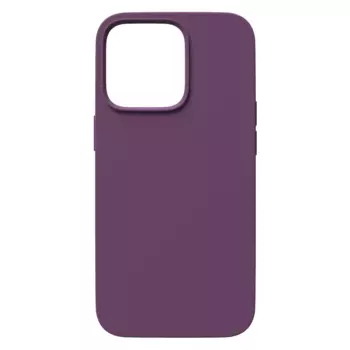 Силиконовый чехол с микрофиброй Red Line для смартфона Apple iPhone 14, силикон/микрофибра, Lavander (УТ000032565)