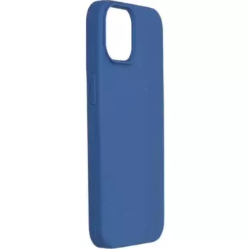 Силиконовый чехол с микрофиброй Red Line для смартфона Apple iPhone 14, силикон/микрофибра, синий (УТ000032636)