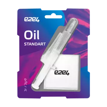 Синтетическая смазка e2e4 Oil Standart для вентиляторов, шприц, 3гр, желтый (Oil Standart)