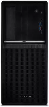 Системный блок Acer Altos P10 F8 30L, Intel Core i7 12700 2.1 ГГц, 16Gb RAM, 512Gb SSD, NVIDIA RTX A4000 16Gb, без ОС, черный (US.RSUTA.00R)