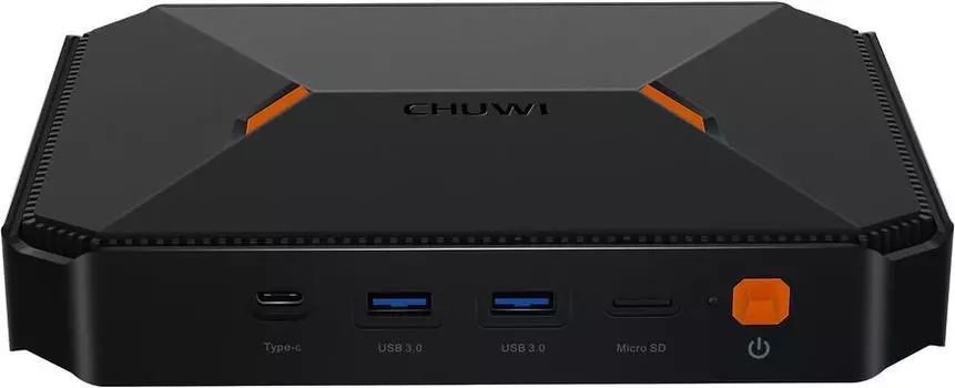 Системный блок Chuwi HeroBox, Intel N100 800 МГц, 8Gb RAM, 256Gb SSD, W11, черный (CWI527H)