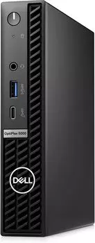 Системный блок Dell Optiplex 5000 MFF 22CSNT0053, Intel Core i5 12500T 2 ГГц, 16Gb RAM, 512Gb SSD, Wi-Fi, BT, Linux, черный (22CSNT0053)