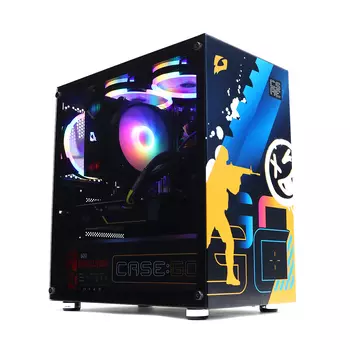 Системный блок e2e4 Ordo SV-01, AMD Ryzen 5 3600 3.6GHz, 16Gb RAM, 500Gb SSD+1Tb HDD, GeForce GTX 1650 4Gb, DOS, черный (CSD-A3600-16-500-H-1650)