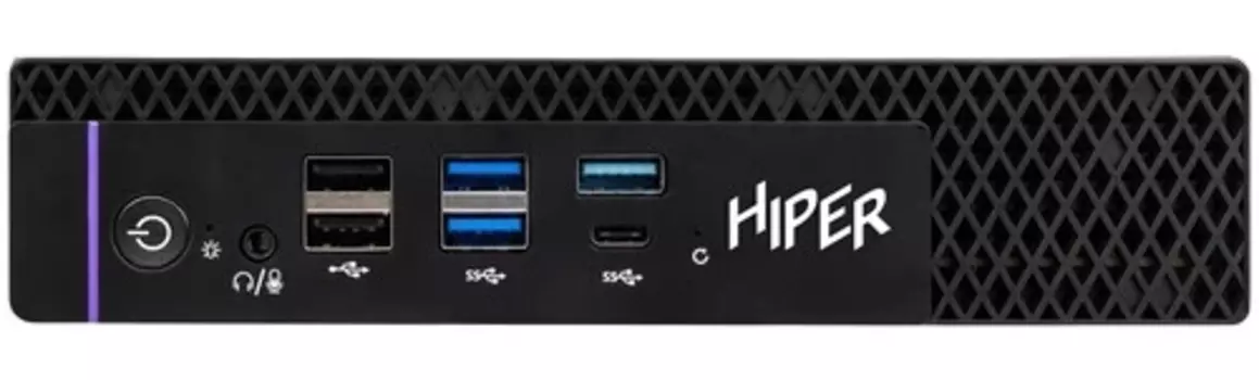 Системный блок Hiper FACTUM FT20 , Intel Core i3 14100 3.5 ГГц, 8Gb RAM, 256Gb SSD, Wi-Fi, BT, W11Pro, черный (FT20-i3141R8N2R6BWP)