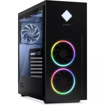 Системный блок HP Omen GT21-0013ur, AMD Ryzen 7 5800X 3.8 ГГц, 16Gb RAM, 1Tb SSD, NVIDIA GeForce RTX 3070Ti 8Gb, W11, черный (5D439EA)