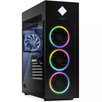 Системный блок HP Omen GT22-0010ur, AMD Ryzen 9 5900X 3.7 ГГц, 32Gb RAM, 1Tb SSD, NVIDIA GeForce RTX 3080 10Gb, Wi-Fi, BT, без ОС, черный (5D453EA)