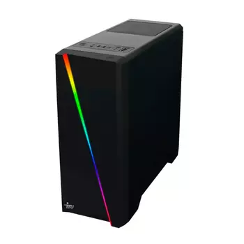 Системный блок IRU Game 510B5GE, Intel Core i5 10400F 2.9 ГГц, 8Gb RAM, 250Gb SSD+1Tb HDD, NVIDIA GeForce GTX 1660 SUPER 6Gb, Wi-Fi, BT, без ОС, черный (1771138)