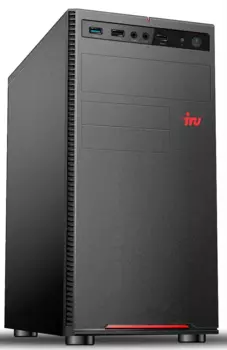 Системный блок IRU Home 310H5SE, Intel Core i3 10105 3.7 ГГц, 8Gb RAM, 240Gb SSD, W11Pro, черный (1927119)