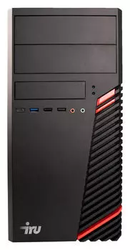 Системный блок IRU Office 320A3SM, AMD Ryzen 3 Pro 4350G 3.8 ГГц, 8Gb RAM, 256Gb SSD, W11Pro, черный (1913967)