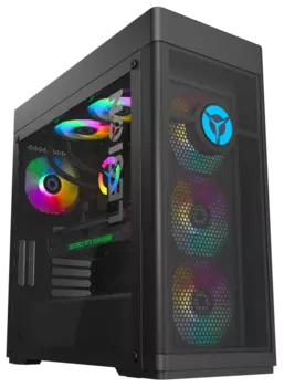 Системный блок Lenovo Legion 90RT00VVRM, Intel Core i5 11600 2.8 ГГц, 16Gb RAM, 1Tb SSD, NVIDIA GeForce RTX 3060Ti 8Gb, без ОС, черный (90RT00VVRM)
