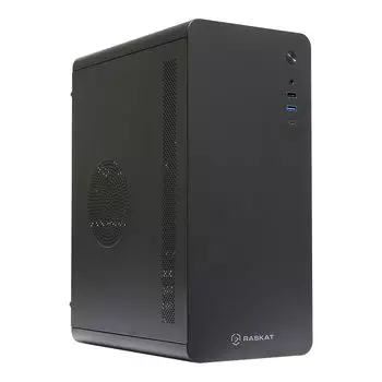 Системный блок Raskat Standart 500 185521, Intel Core i5 12400 2.5 ГГц, 32Gb RAM, 1Tb SSD, без ОС, черный (STANDART500185521)
