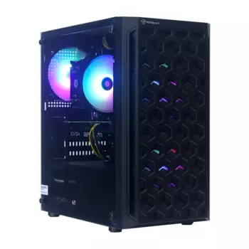 Системный блок Raskat Strike 520 92091, Intel Core i5 12400F 2.5 ГГц, 16Gb RAM, 1Tb SSD, NVIDIA GeForce RTX 3060 12Gb, без ОС, черный (Strike52092091)