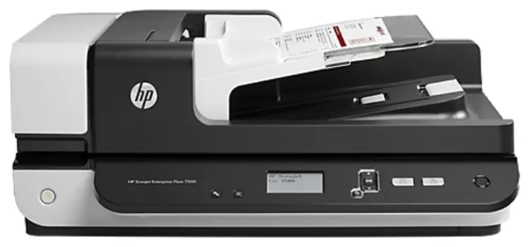 Сканер планшетный HP Scanjet Enterprise Flow 7500, A4, CCD, 600x600dpi, АПД 100 листов, 24bit, USB 2.0, (L2725B)
