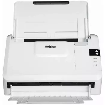 Сканер протяжный Avision AV332U, A4, CIS, 600x600dpi, ДАПД 50 листов, ч/б 40 стр/мин,цв. 40 стр/мин, 48 бит, USB 2.0 (000-0972-02G)