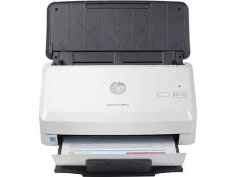 Сканер протяжный HP Scanjet Pro 2000 s2, A4, CIS, 600x600dpi, ДАПД 50 листов, ч/б 35 стр/мин, 70 изобр/мин,цв. 35 стр/мин, 48 бит, 24 бит, USB 3.0 (6FW06A)