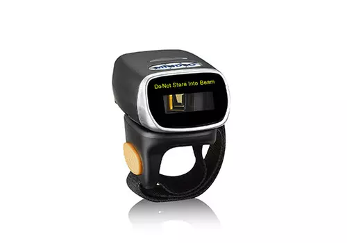 Сканер штрих-кода Mindeo CR40, сканер-кольцо, беспроводной, Image, 1D/2D, USB/Bluetooth, черный, IP50 (CR40-2D)