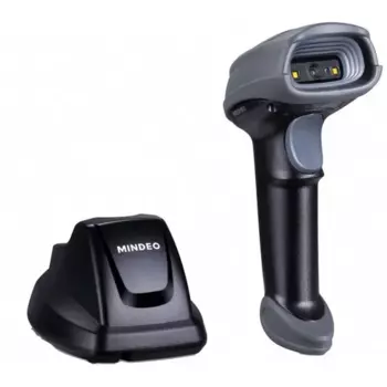 Сканер штрих-кода Mindeo CS2291, ручной, Image, USB/Radio 433Mhz, беспроводной, 1D/2D, зарядно-коммуникационная база, черный/серый, IP51 (CS2291-HD)