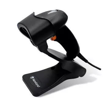 Сканер штрих-кода Newland HR20 Panga II, ручной, CMOS, USB, 1D/2D, черный, IP42, 3 м (NLS-HR2081RU-SF)