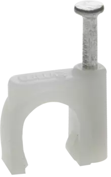 Скоба круглая ЗУБР, 1 см, 40 шт., белый (45111-10)