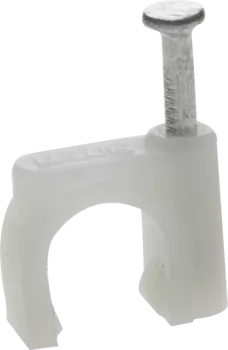 Скоба круглая ЗУБР, 1.2 см, 40 шт., белый (45111-12)