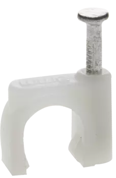 Скоба круглая ЗУБР, 5 мм, 50 шт., белый (45111-05)